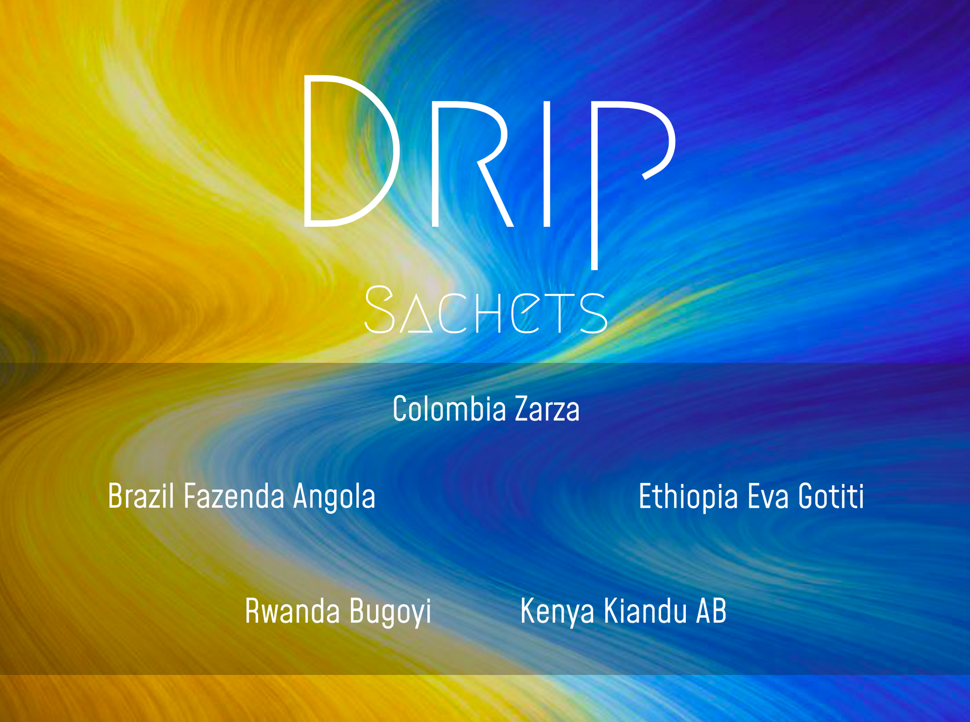 5 Pack - Filter Drip Pack - Seasonal Coffees